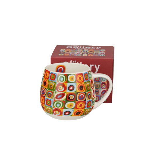 Porculanska šalica Square With Circles 430 ml